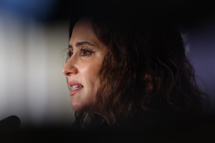 La presidenta de la Comunidad de Madrid, Isabel Díaz Ayuso.