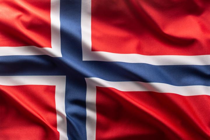 La bandera de Noruega