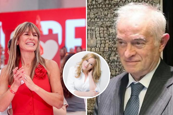 Begoña Gómez, Elisa Beni y el juez Peinado (de izquierda a derecha)