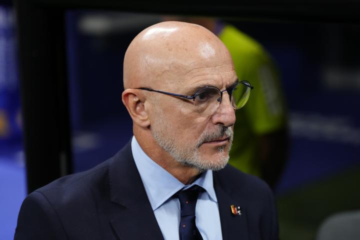 El entrenador de la selección española, Luis de la Fuente.