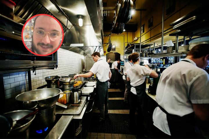 Jesús, jefe de cocina.
