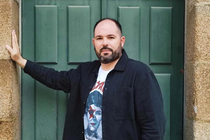 El escritor Eduardo Fernán-López, autor de 'El balanceo del Alacrán'.