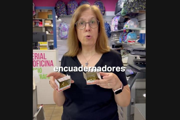La dueña de @papeleriamanilaa explica qué se ha dejado de vender.