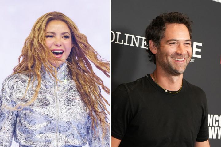Shakira y Manuel García-Rulfo