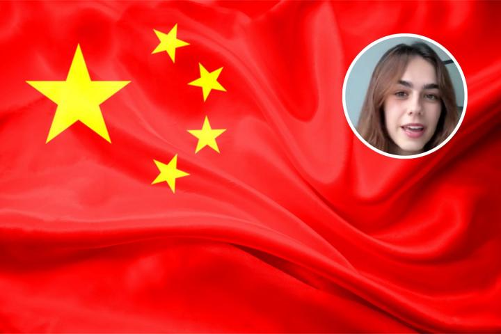 Elena, profesora española, quien reside en China.