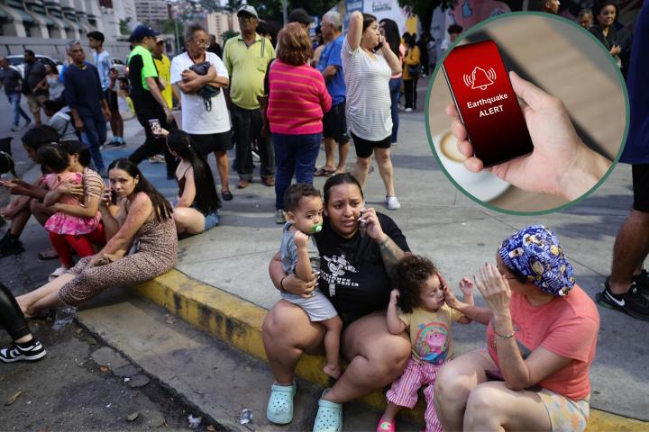 Terremoto y alerta en el móvil
