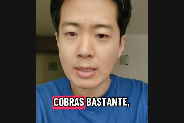 Kim, coreano en España.
