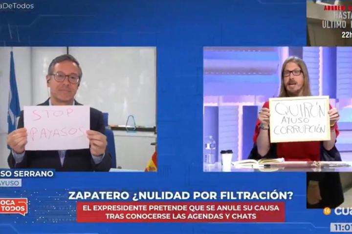 Alfonso Serrano y Pablo Fernández, en 'En boca de todos'
