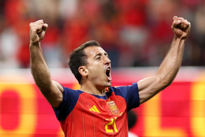 El delantero de la Selección Española, Mikel Oyarzabal.