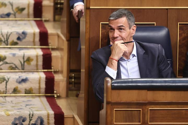 El presidente del Gobierno, Pedro Sánchez