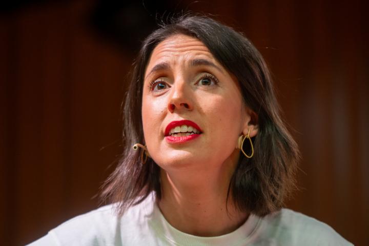 La eurodiputada Irene Montero.