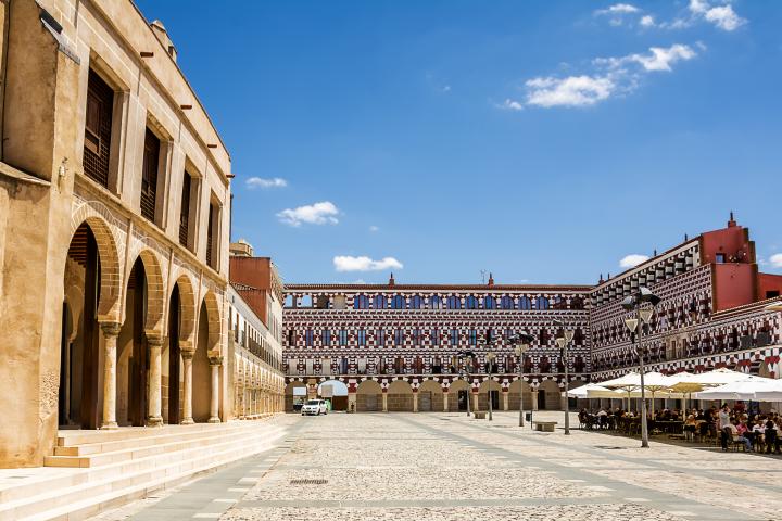 Plaza Alta en Badajoz.