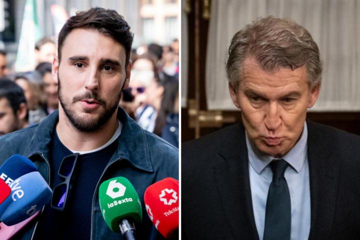 Fotomontaje de Víctor Gutiérrez y Alberto Núñez Feijóo.