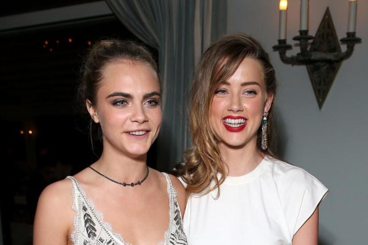 Cara Delevingne y Amber Heard, en una imagen de archivo