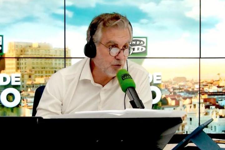 Carlos Alsina en 'Más de uno', de 'Onda Cero'.