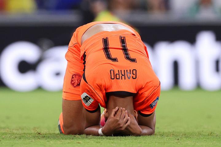 Cody Gakpo, de Países Bajos, en un momento del partido que su selección perdió contra Marruecos en Guadalupe (México), el 29 de junio de 2026.