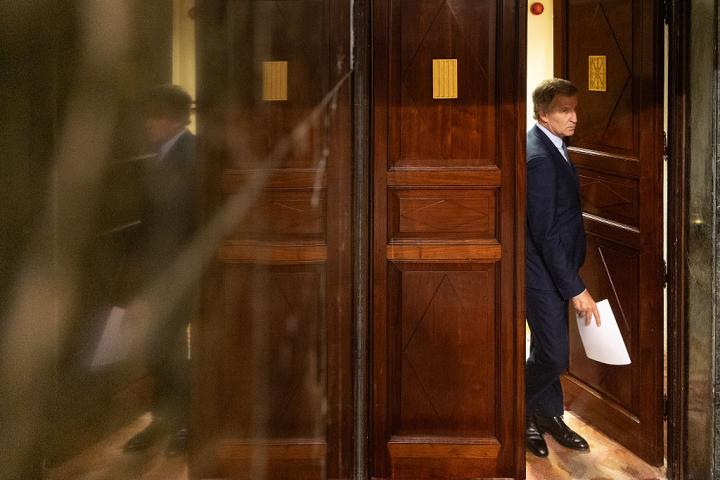 El presidente del PP, Alberto Núñez Feijóo