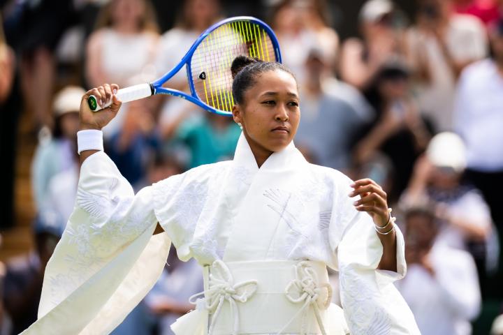 Naomi Osaka, en Wimbledon