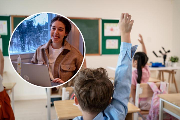 Íngrid Barroso es maestra en Finlandia