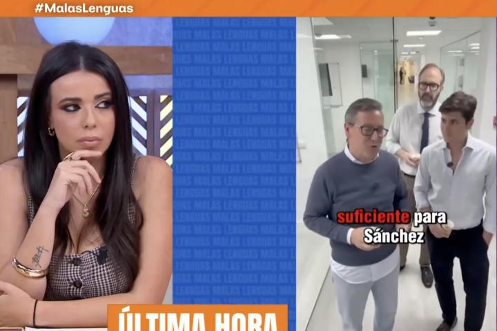 Sarah Santaolalla en Malas Lenguas