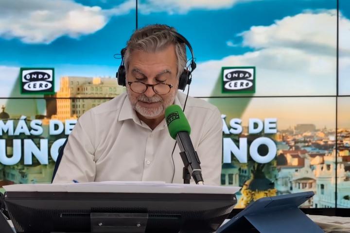 Alsina en 'Más de Uno', de Onda Cero.