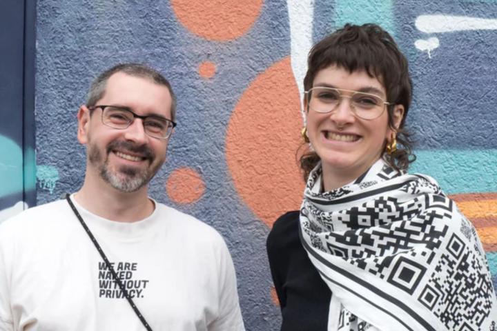 Nicole Scheller y Daniel Preuß, fundadores de Urban Privacy
