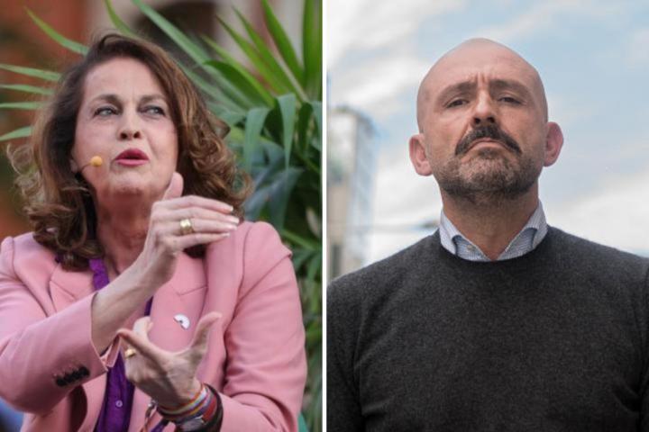 Carla Antonelli y Jaime de los Santos, en una imagen de archivo.