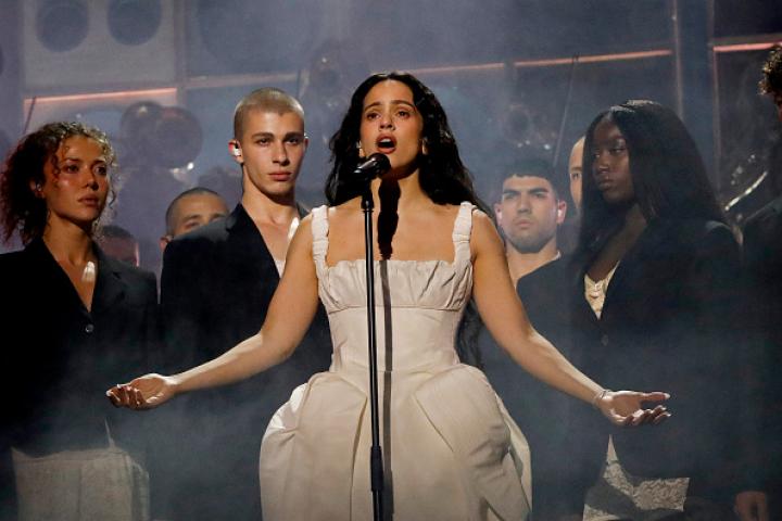 Rosalía, en una imagen de archivo en los BRIT Awards.