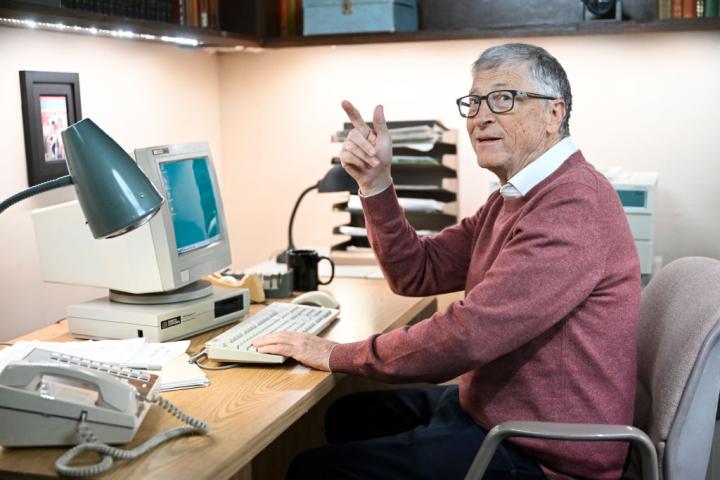 Bill Gates, en una intervención en el programa de Jimmy Fallon