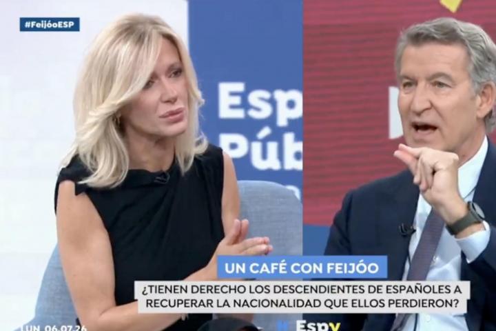 Feijoo en Espejo Público