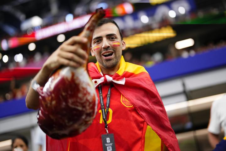 Aficionado de la selección en el Mundial