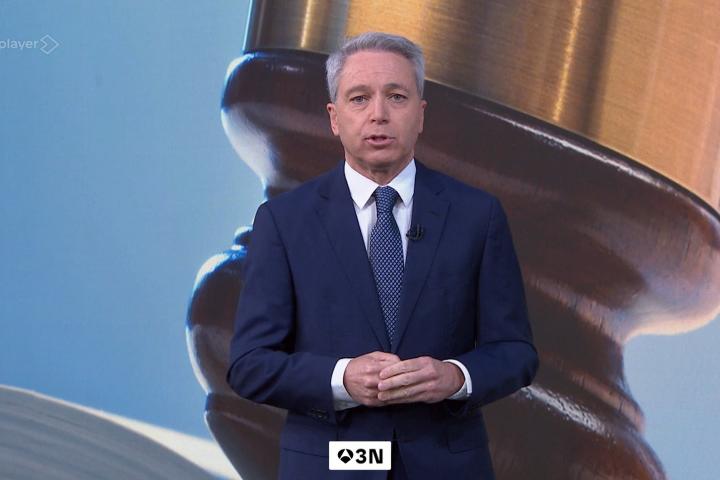 Vicente Vallés, presentador de 'Antena 3 Noticias'