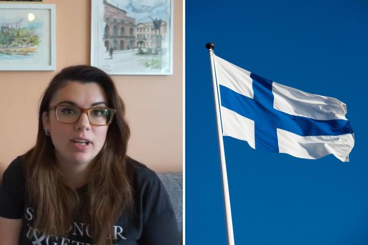 Cristiana Palomo, docente en Finlandia.