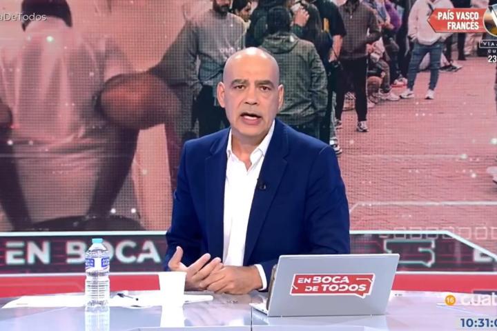 Nacho Abad, presentador de 'En boca de todos'