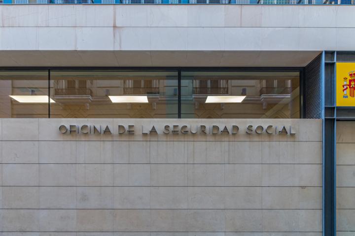 Una oficina de la Seguridad Social, en una imagen de archivo