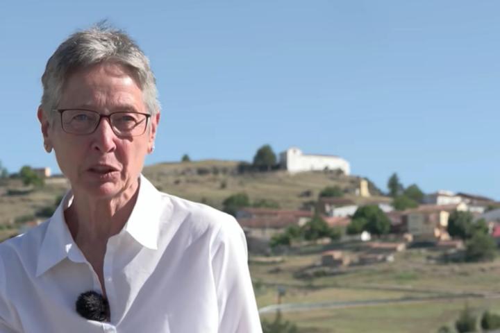 Christiana Scharfenberg, alcaldesa de La Cierva.