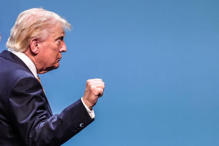 El presidente de Estados Unidos, Donald Trump