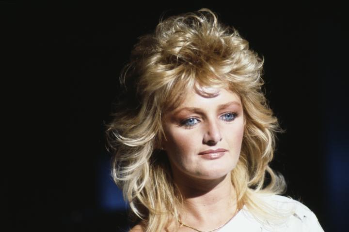 La cantante Bonnie Tyler en una imagen de 1984.