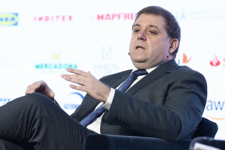 El expresidente de Correos y exjefe de gabinete del presidente Sánchez, Juan Manuel Serrano, en una imagen de archivo.