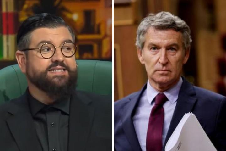 El humorista Manu Sánchez responde a Feijóo.