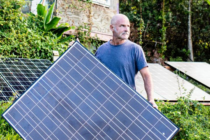 Un ingeniero austríaco tiene desde hace unos años independencia energética total