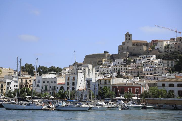 Veleros en Ibiza.