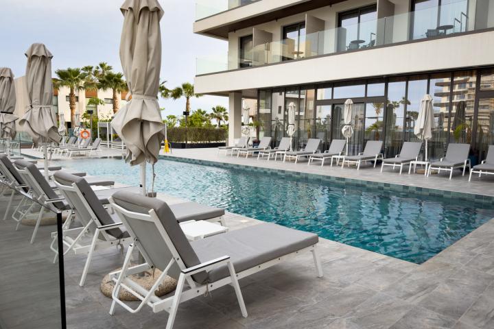 La piscina de un hotel, en una imagen de archivo