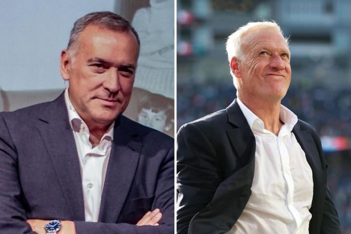 Xabier Fortes y Didier Deschamps