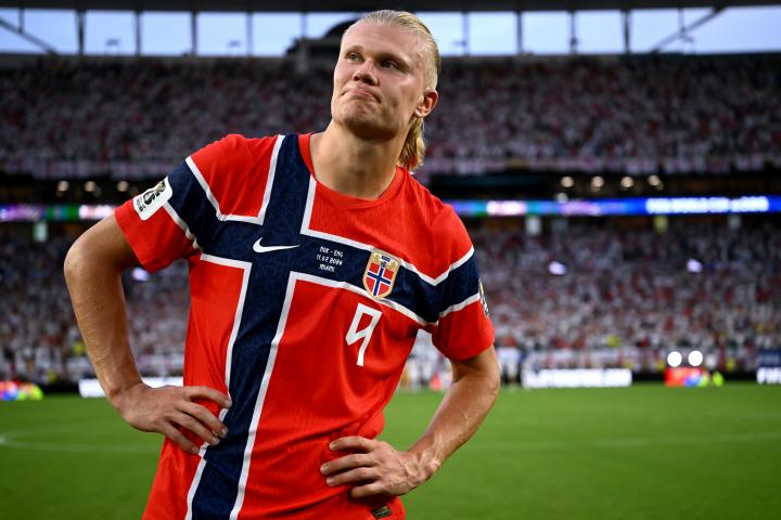 Erling Braut Haaland tras la derrota en cuartos de final del Mundial con Inglaterra.