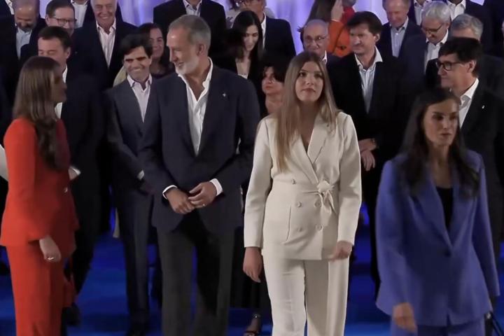 La familia real en los premios princesa de Girona