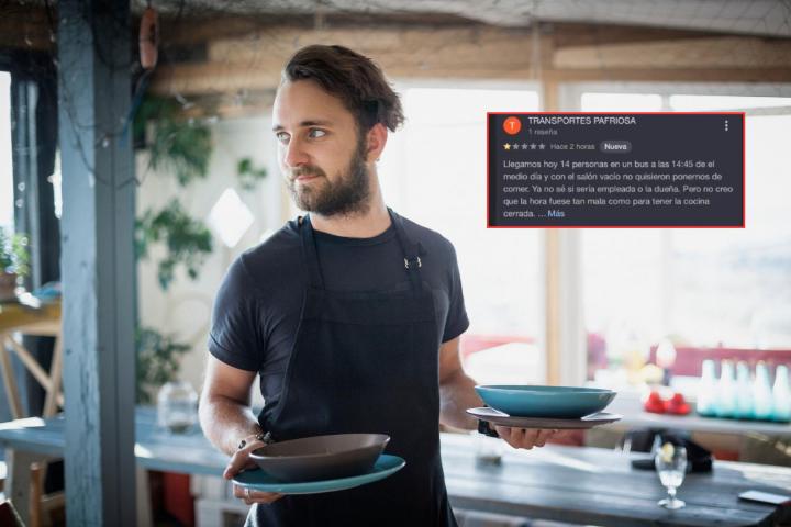 Reseña a un restaurante.
