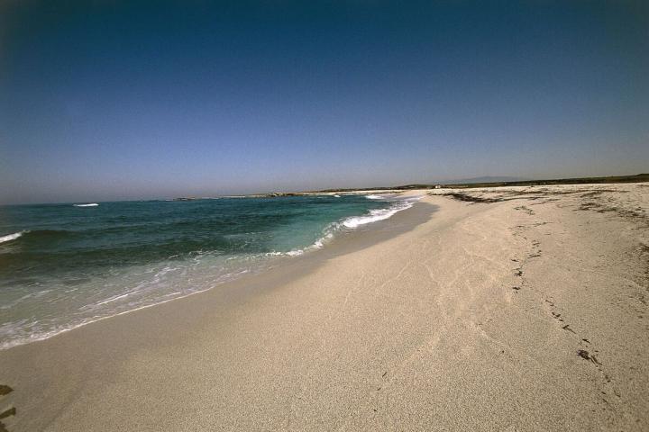 La playa Is Arutas, en Cerdeña (Italia)