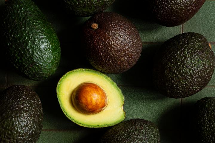 Un aguacate en una imagen de archivo