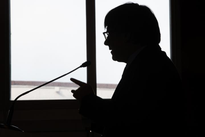 El presidente de Junts, Carles Puigdemont.